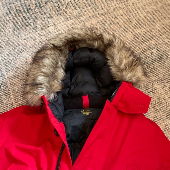 Ralph Lauren Polo Faux-Fur-Trim Down Hooded Coat-L - Picture 6 of 16